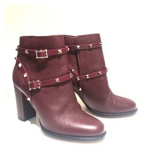 Valentino Rock Stud Ankle Boot